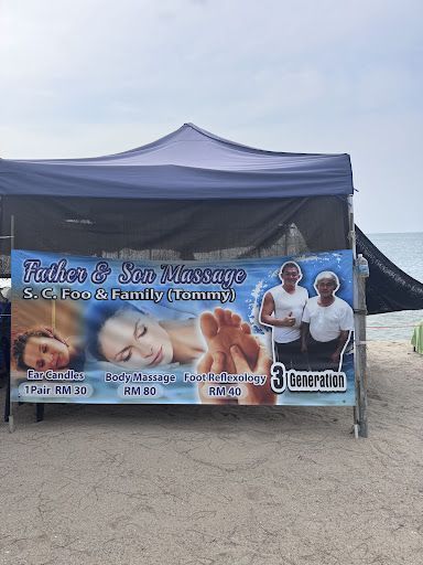 Father and Son Massage SC.FOO and Family